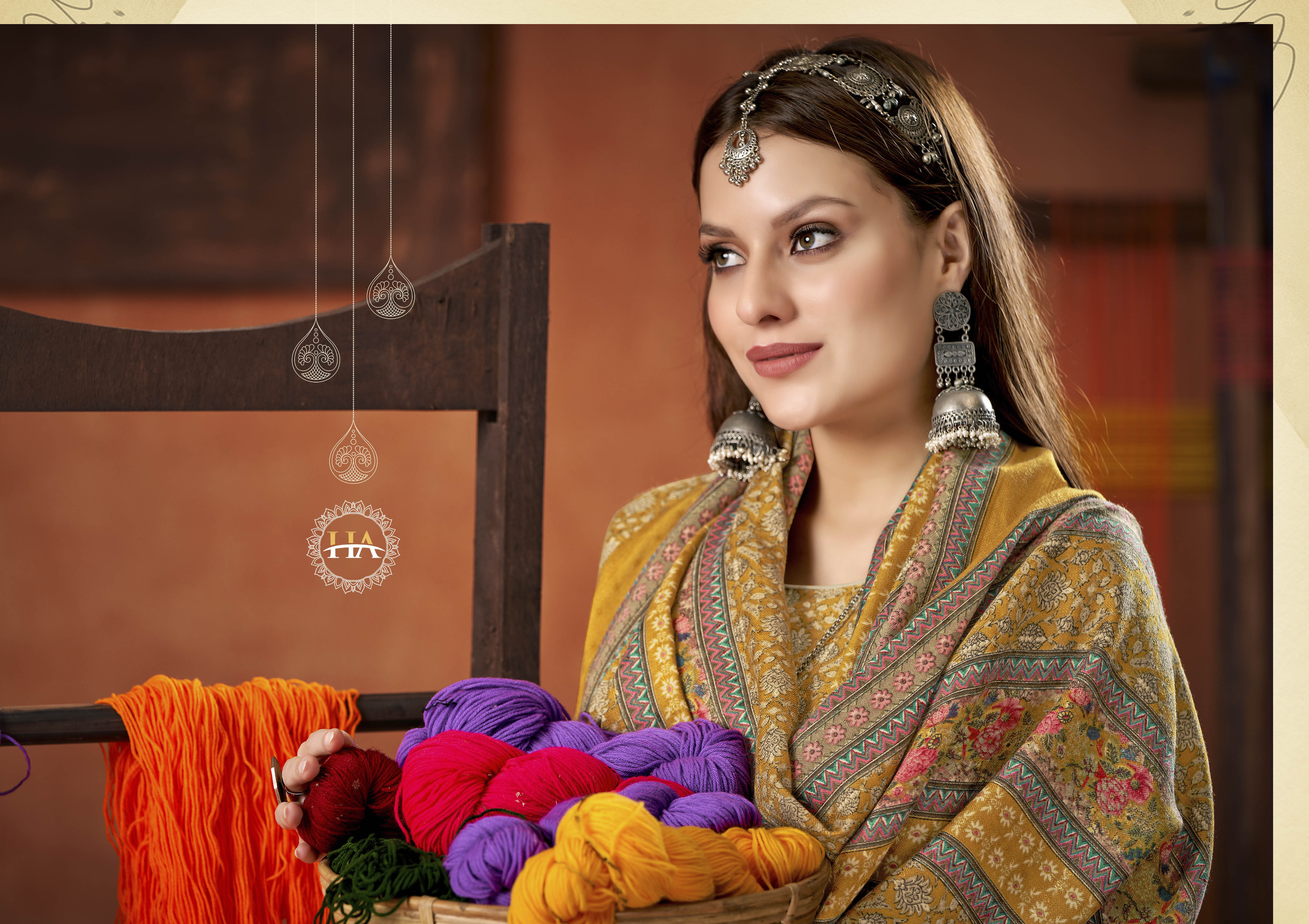 Hanshika By Aanya Designer Decoration Material: Cloths