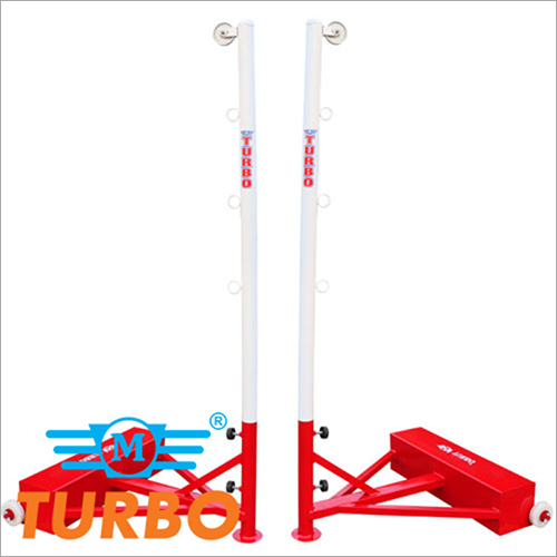 Mtgp 33 Badminton Post Movable Competition Display Color: White