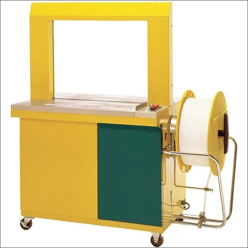 Yellow 220V Heavy Duty Automatic Strapping Machine
