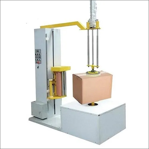 Semi-automatic Carton Stretch Wrapping Machine