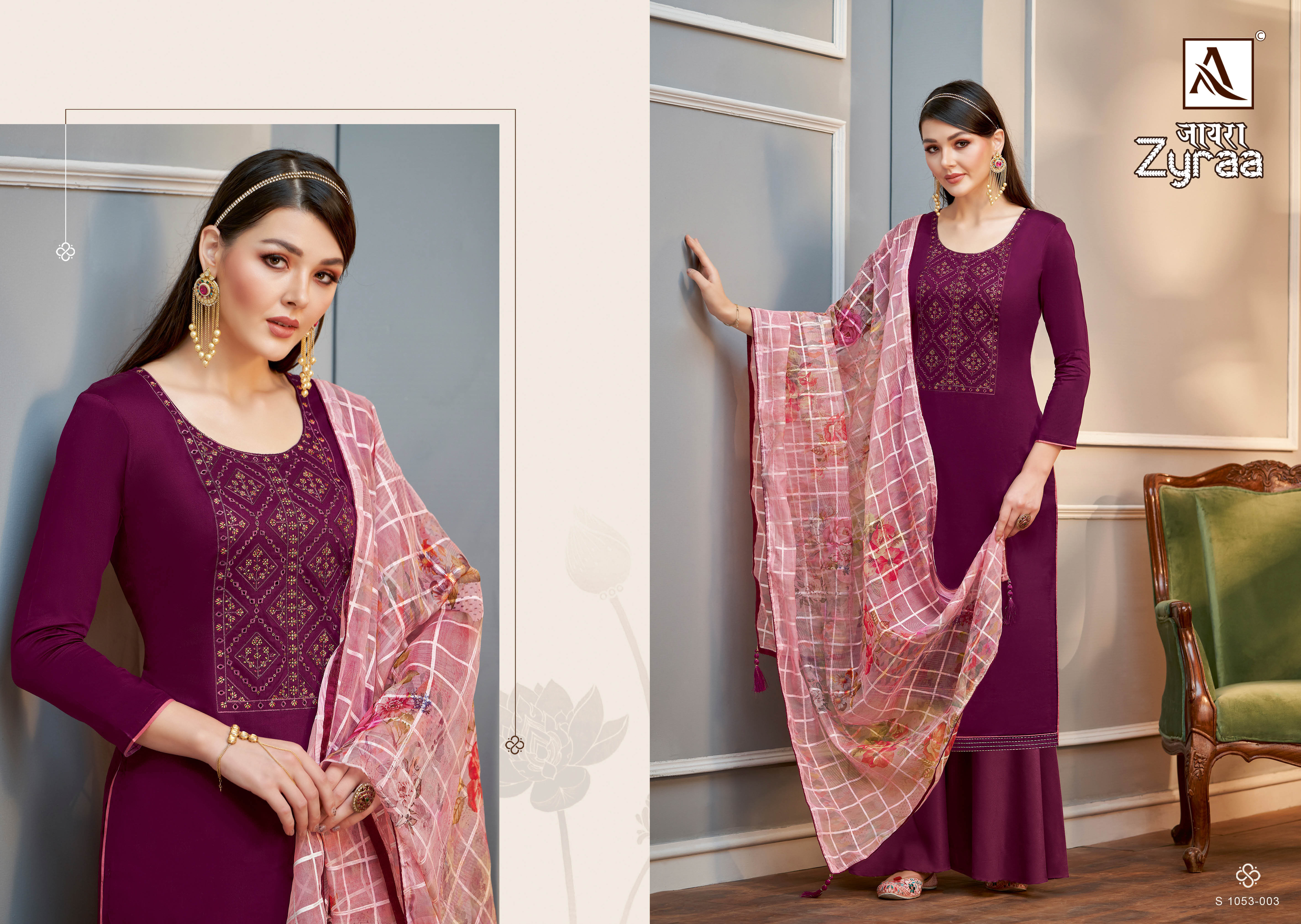Zyraa By Aanya Designer Application: Women Material
