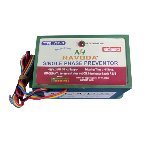 स्टेनलेस स्टील सिंगल फेज प्रिवेंटर यूनिट