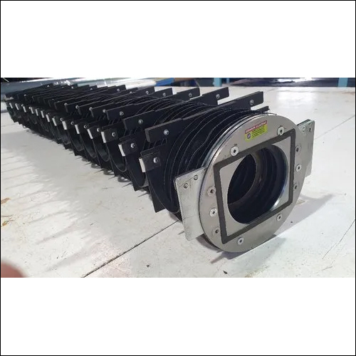 Trumpf Laser Bellows - Nylon, 5.6 ft Length, 1-12mm Thickness | Black Color, Plated Alloy Surface Treatment