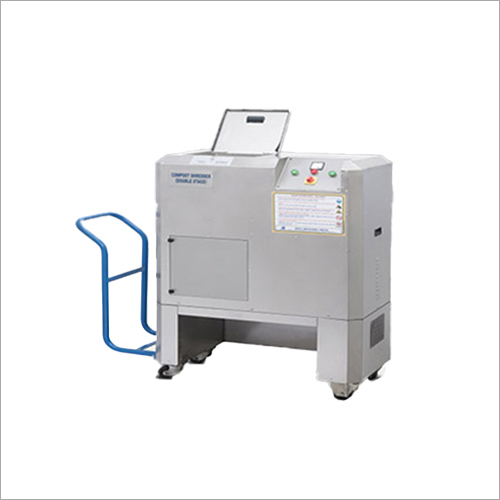 Double Shaft Shredder - 5kW Automatic Grade, Ideal for Industrial Shredding of Plastic Drums, Electronic Waste, and Medical Garbage