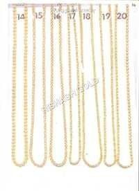 Pure Rajdhani Gold Chain Set Gender: Women's