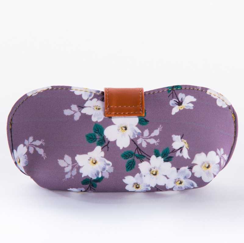 Flower Print Shade Cover - Size: Standard Size For Sunglasses