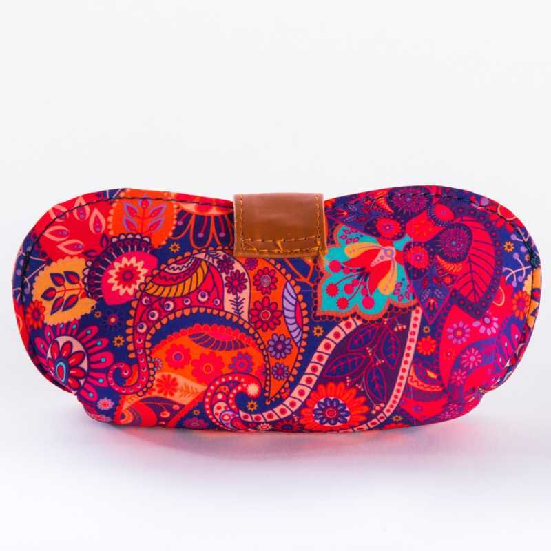 Printed Sunglass Cover - Color: Multicolored