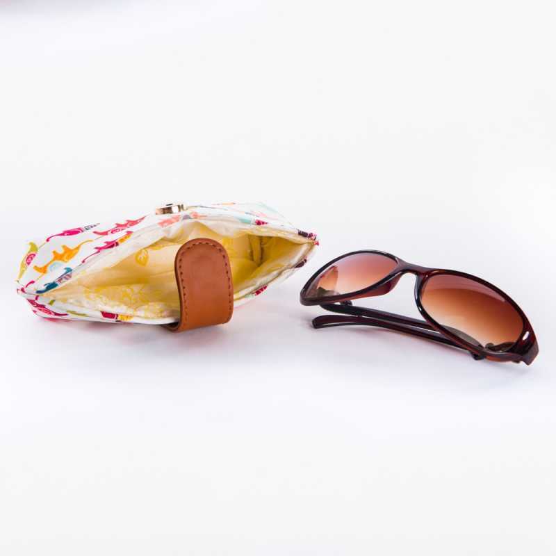 Sunglass Soft Cover Animal Print - Color: Multicolor