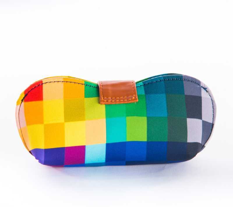 Multi-color Soft Shade Cover - Size: Standard Size For Sunglasses Or Eyeglasses