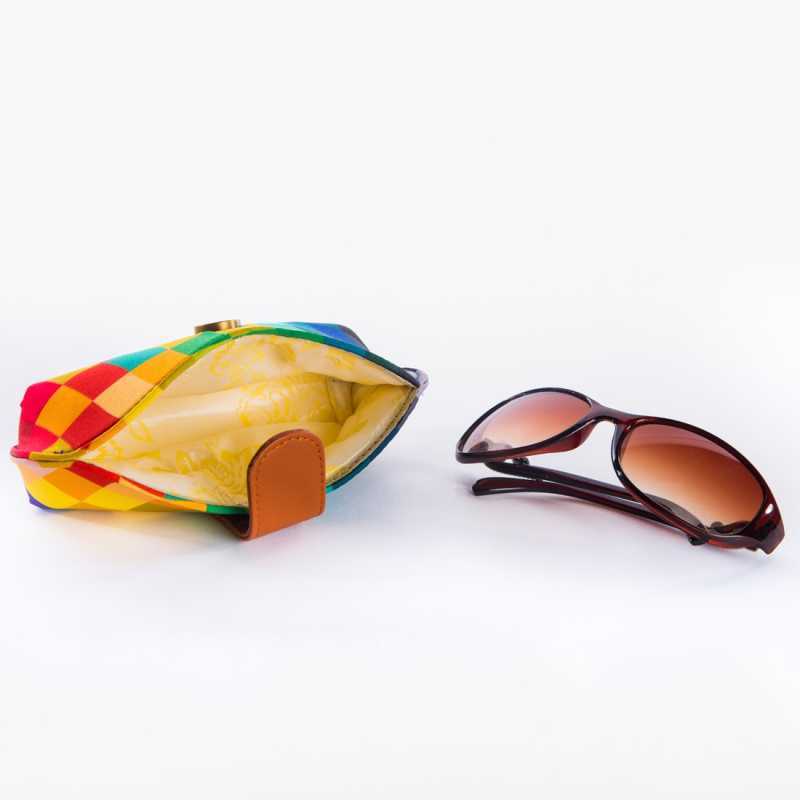 Multi-color Soft Shade Cover - Size: Standard Size For Sunglasses Or Eyeglasses