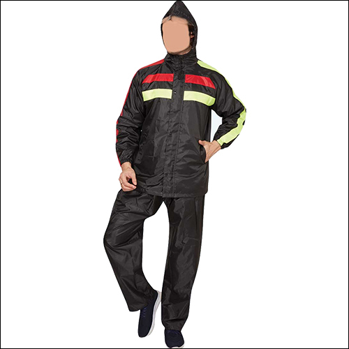ब्लैक Pr-106 रिवर्सिबल जेंट्स रेन सूट