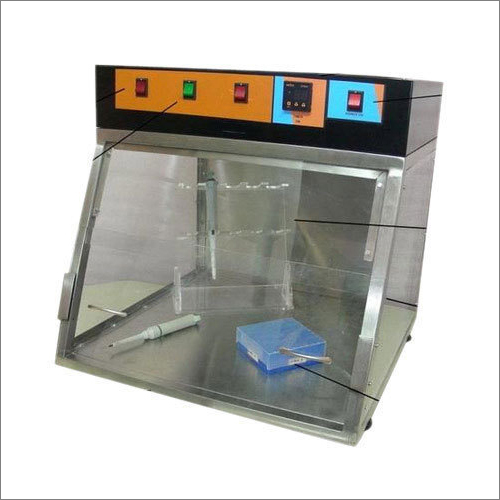 Acrylic Glass PCR Workstation - 220-240V, 50Hz | Transparent Acrylic Material, Ideal for DNA and RNA Amplification