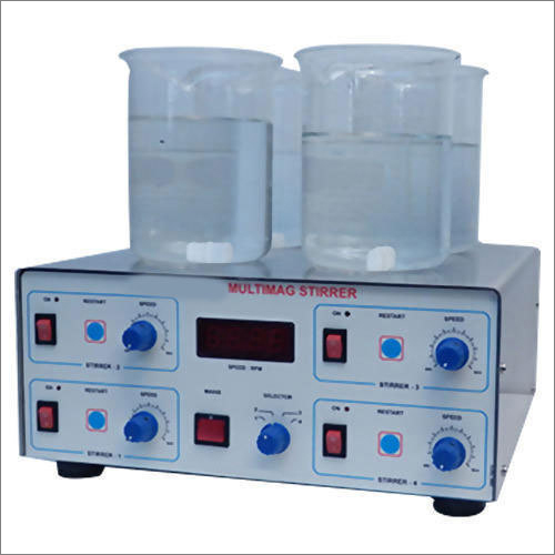 व्हाइट मल्टीमैग मैग्नेटिक स्टिरर