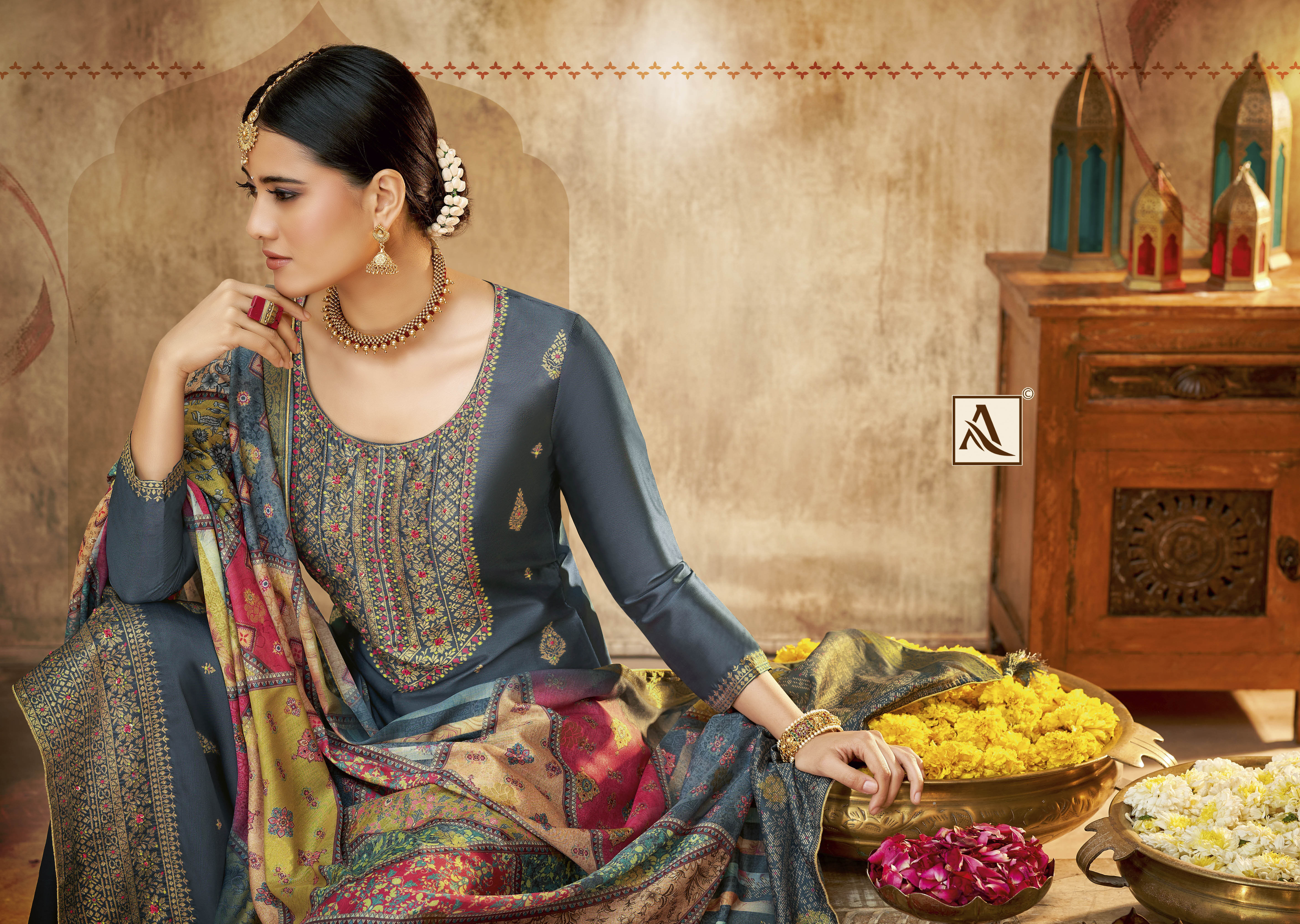 Falsafaa By Aanya Designer Application: Women Material