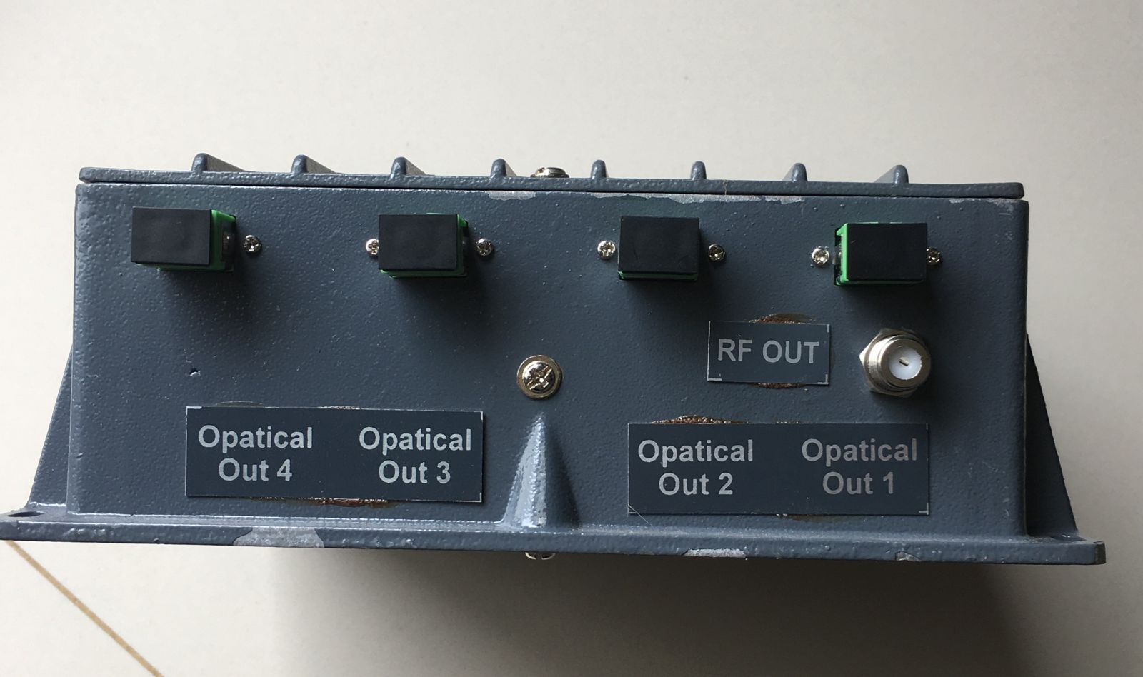 Dc Optical Node Cum Transmitter With 4 Port Application: Cable Tv