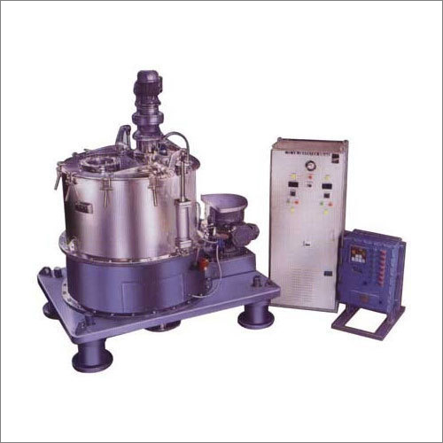 Blue-White-Silver Chemical Basket Centrifuge