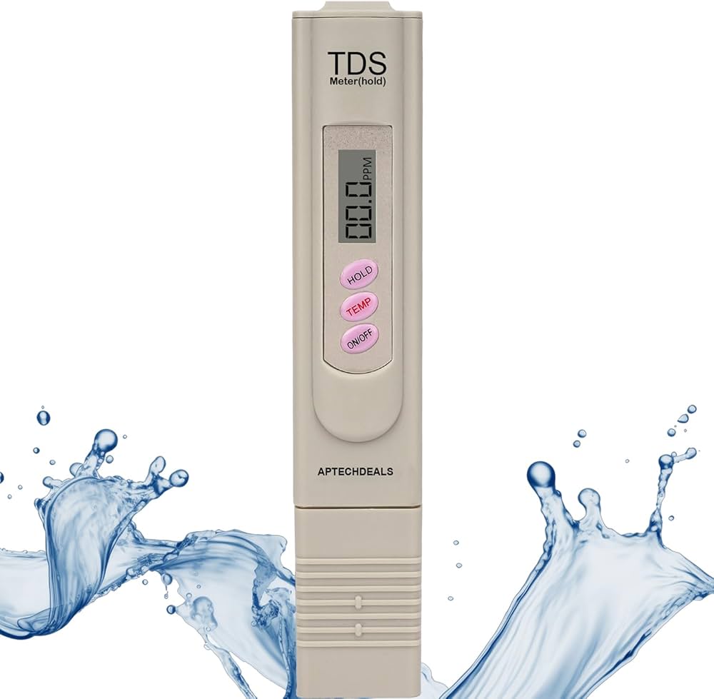White Digital Tds Meter