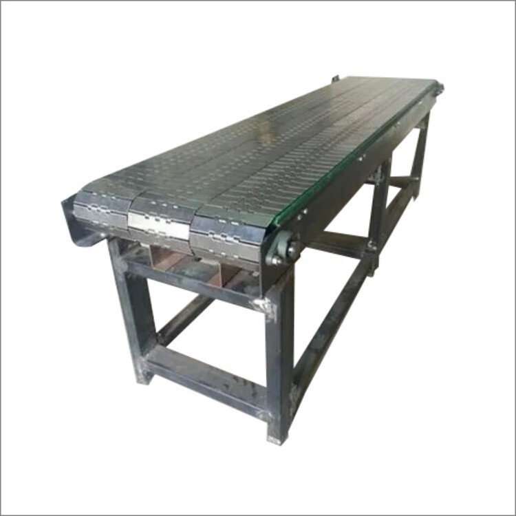 Stainless Steel Semi Automatic Conveyors - Color: Grey