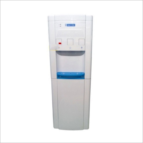 White Blue Star Floor Model Water Dispenser