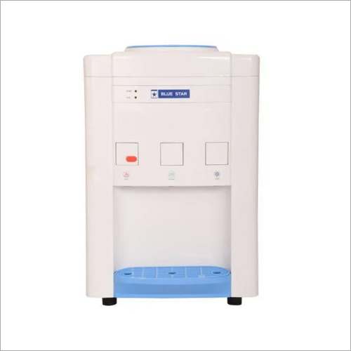 White Classic Blue Star Water Dispenser