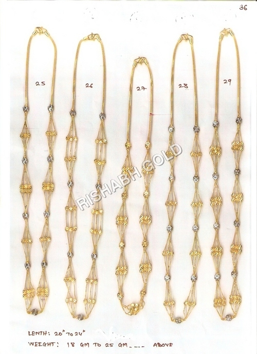 फैंसी गोल्ड चेन जेंडर: महिलाओं के लिए