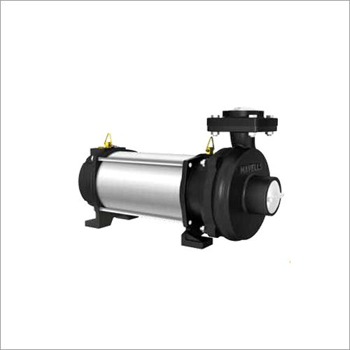 सिल्वर-ब्लैक 1 एचपी हाई फ्लो ओपन वेल सबमर्सिबल पंप