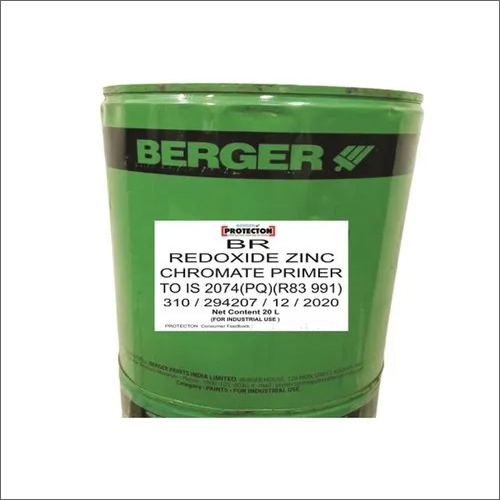 Berger Red Oxide Zinc Chromate Primer - Grade: Chemical Grade