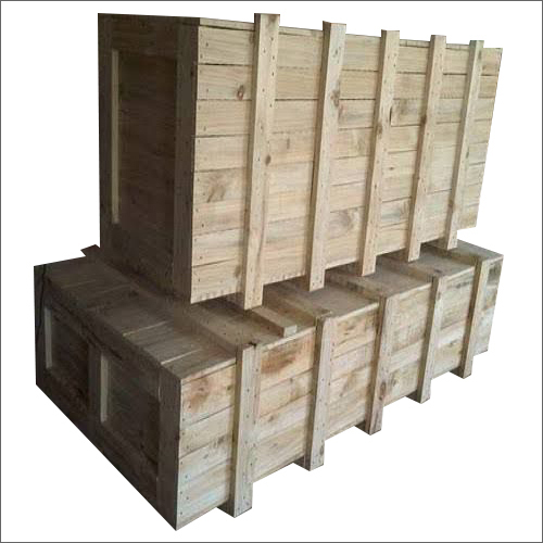 Glossy Lamination Pine Wooden Packaging Box