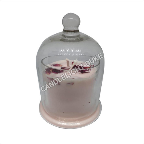 व्हाइट बेल जार कैंडल