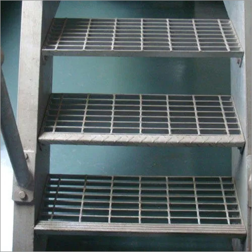 Ms Steps-stair Tread - Stainless Steel, Anti-rust Oil Treatment | Lightweight, Corrosion Free, Strong As Steel Grates