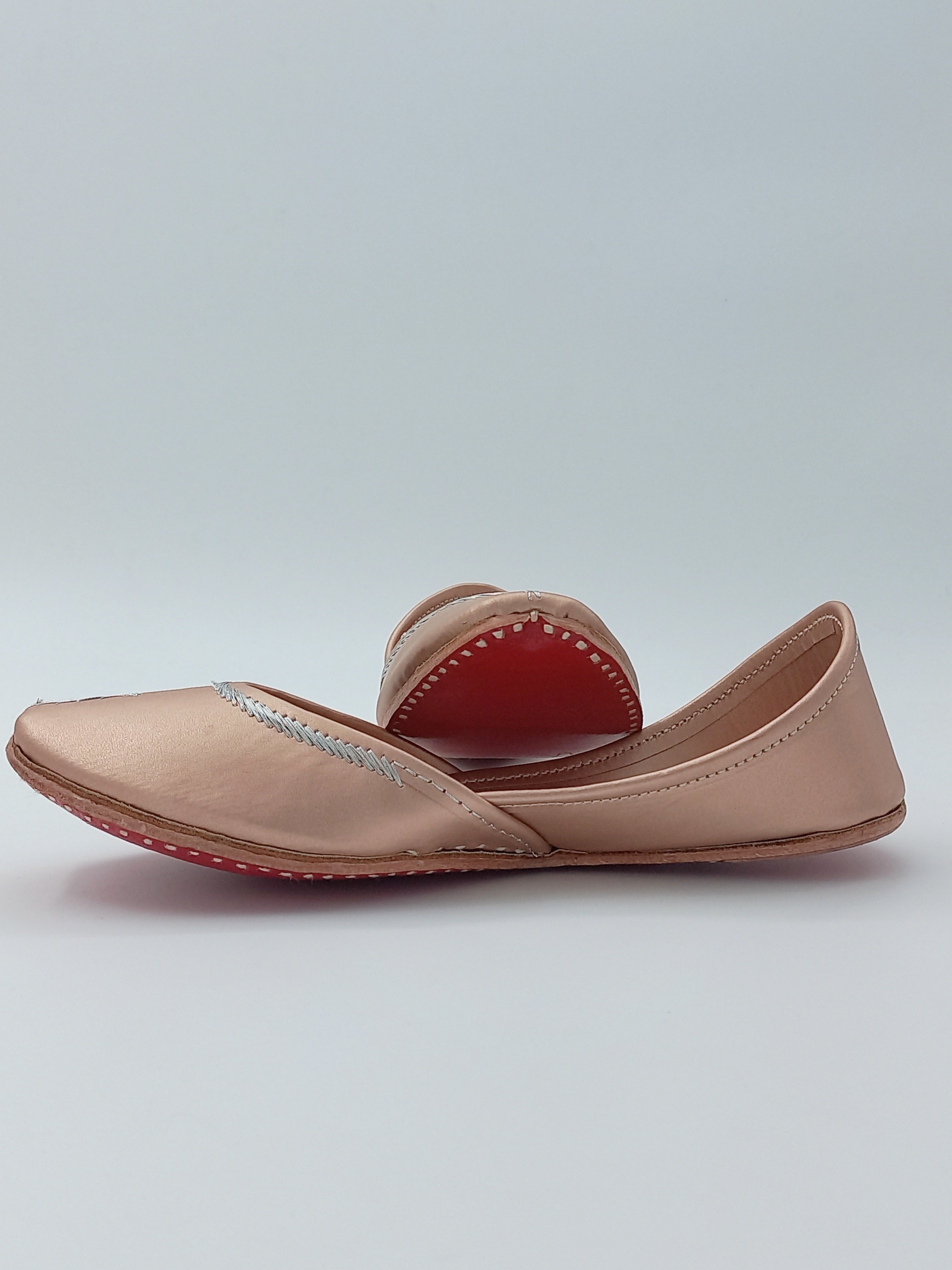 Pu Ladies Fancy Jutti - Color: Pink