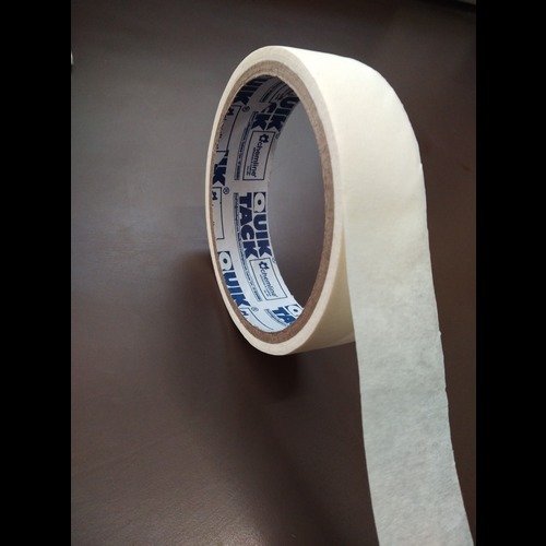Masking Tape - Pressure-sensitive Adhesive, Off White Color | Versatile Applications For Home And Office Use