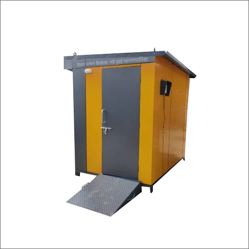 Ms Security Cabin - Steel Material, Sliding Pvc Windows & Door | Durable, Versatile Shelter Solution