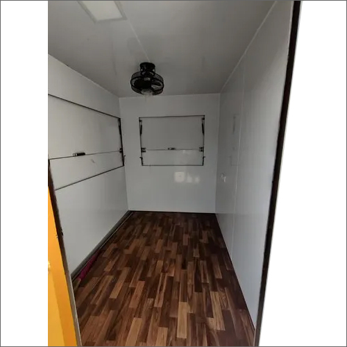 Ms Security Cabin - Steel Material, Sliding Pvc Windows & Door | Durable, Versatile Shelter Solution