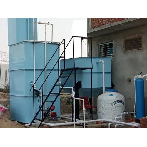 Mild Steel Effluent Sewage Treatment Plant Application: Commercial