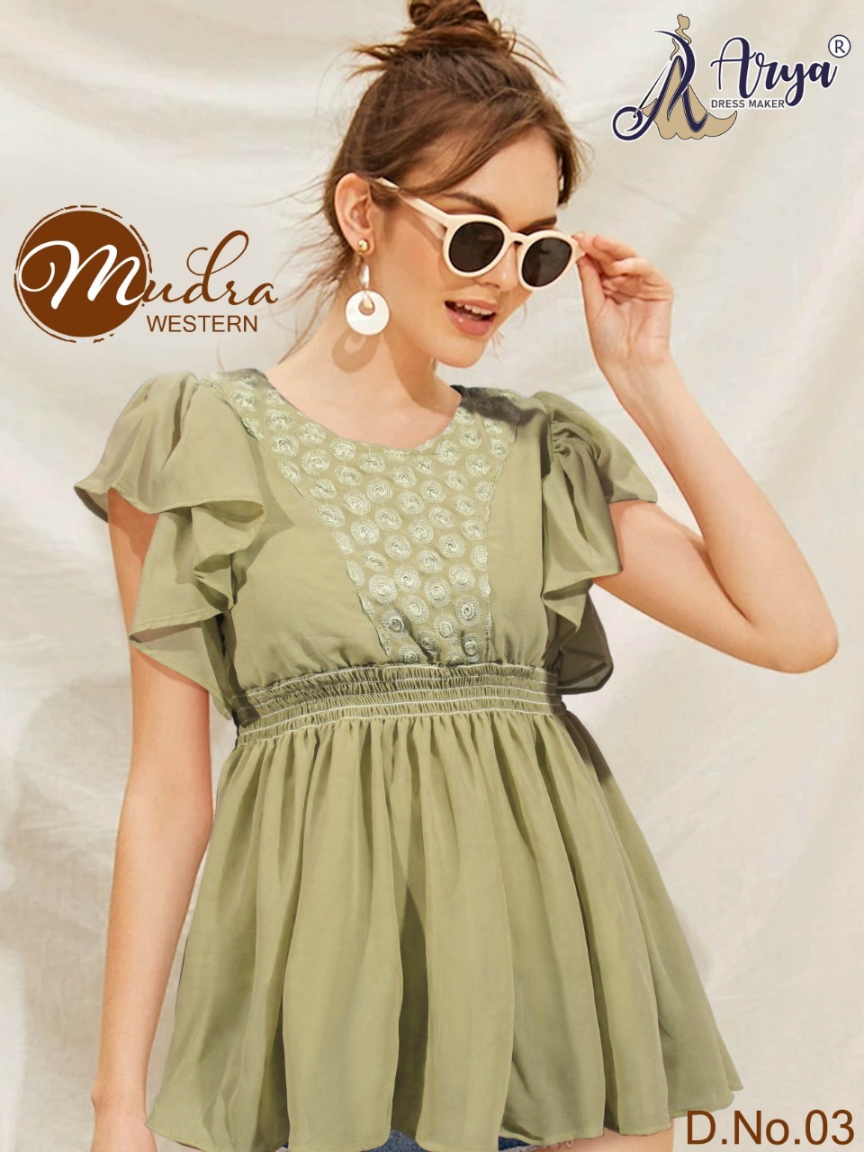 Dry Cleaning Georgette Top