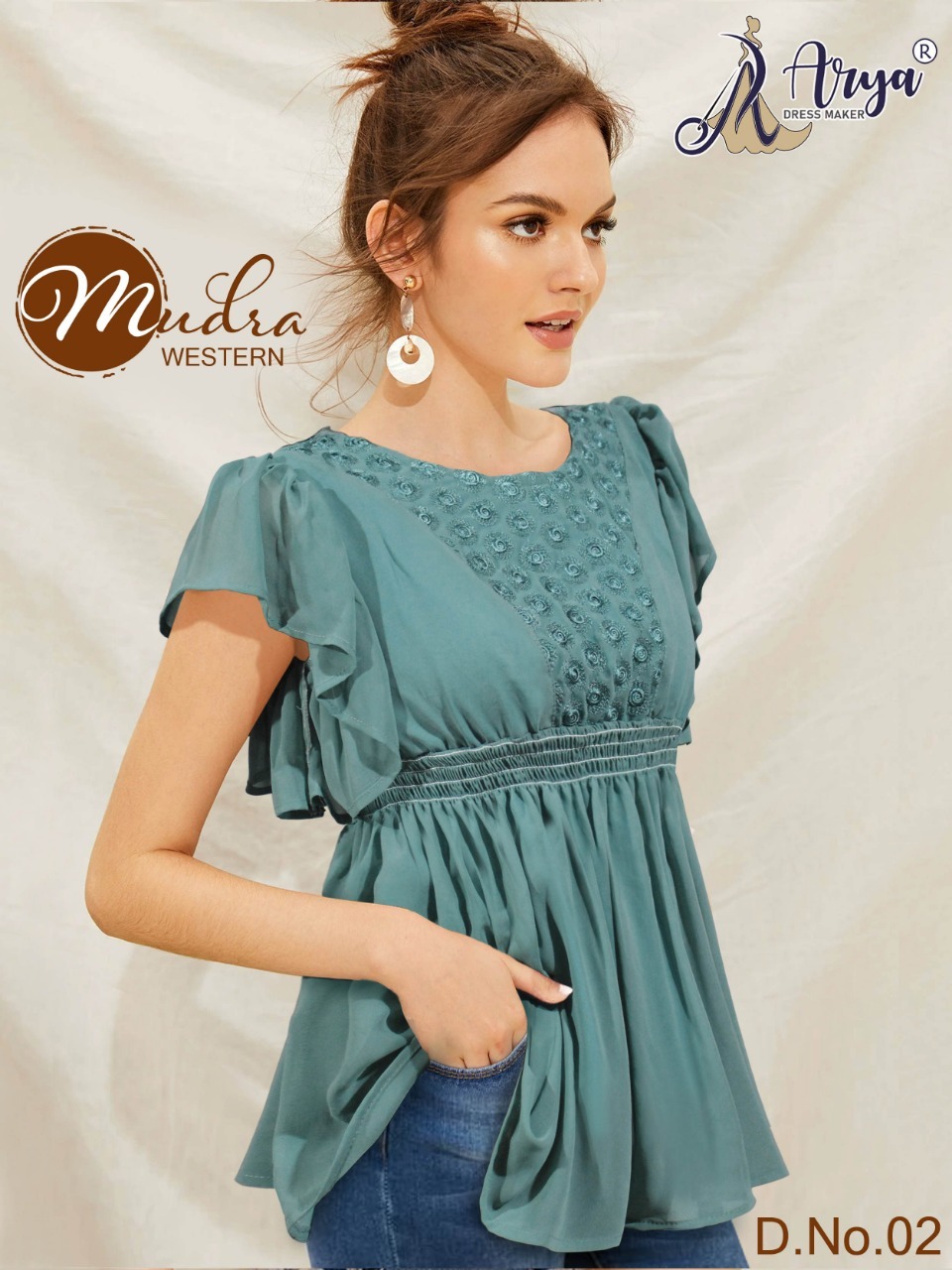 Dry Cleaning Georgette Top