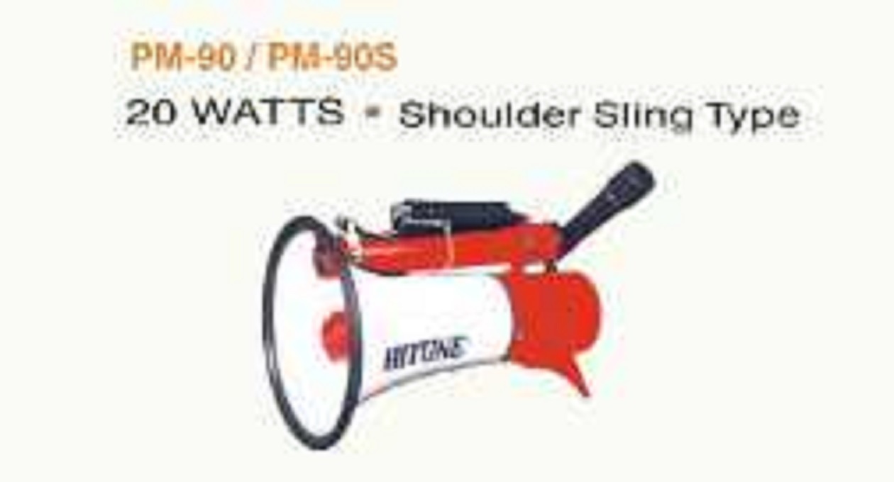 Megaphone 220u - All Abs Body, Lightweight & Sturdy | Built-in Siren, Microphone With Volume Control, Ideal For Mobile Publicity