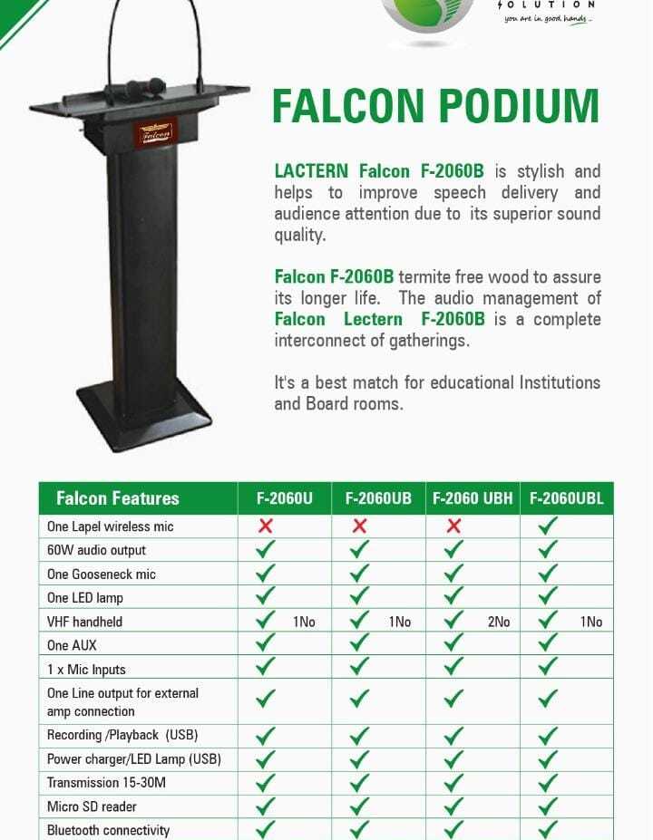 Kti Digital Podium - Wooden Top & Steel Bottom, 1190x670x720 Mm | 60w Amplifier, Gooseneck Microphone, Hdmi Inputs, Aux Inputs, 15-50m Range