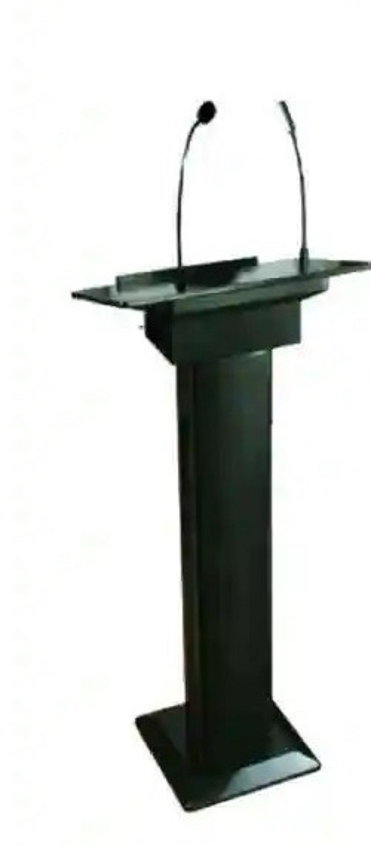 Kti Digital Podium - Wooden Top & Steel Bottom, 1190x670x720 Mm | 60w Amplifier, Gooseneck Microphone, Hdmi Inputs, Aux Inputs, 15-50m Range