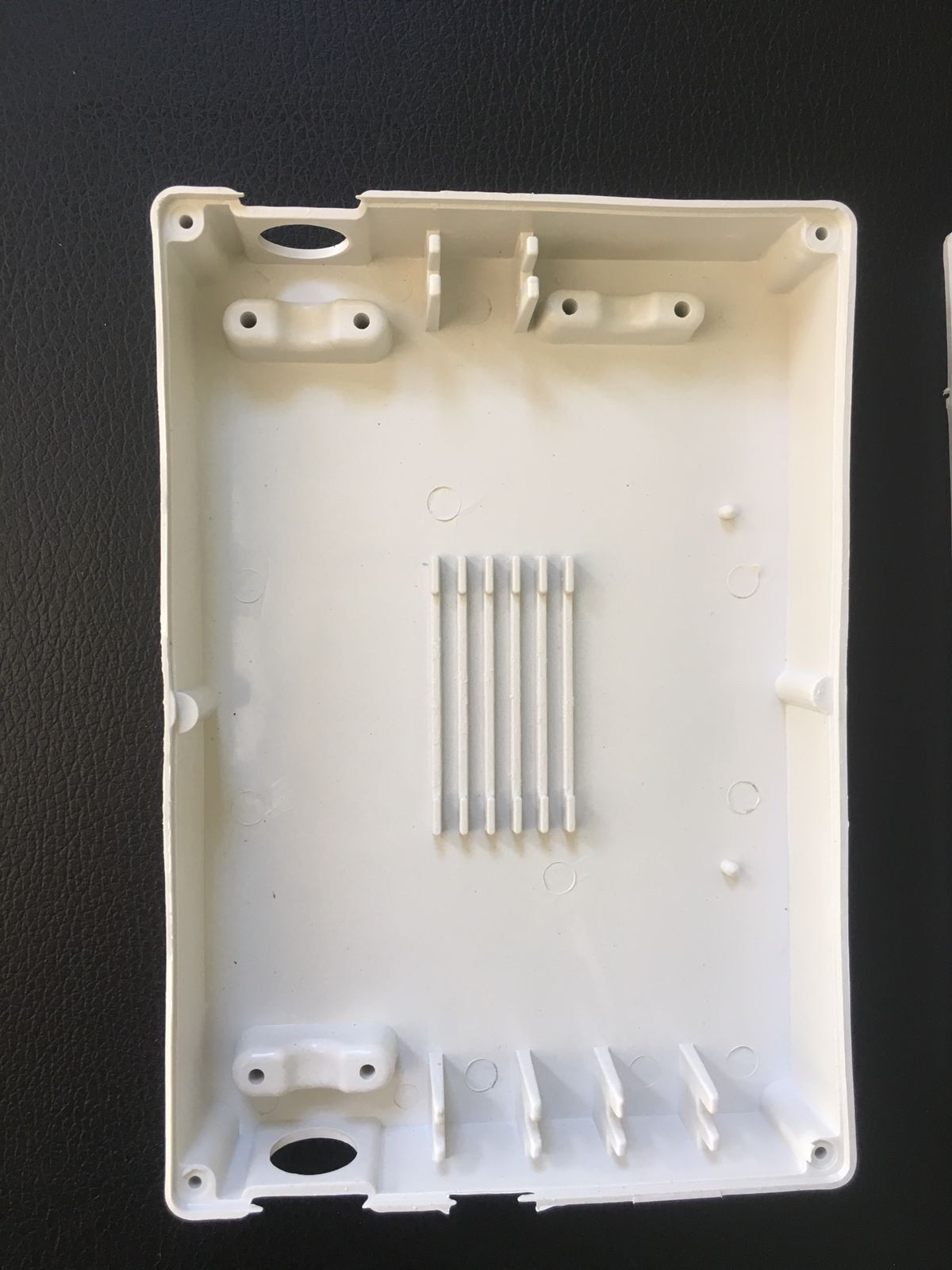 Ftth Termination Box - 160x110x20 Mm | Superior Quality Material, White Color, Ideal For Cable Tv Distribution