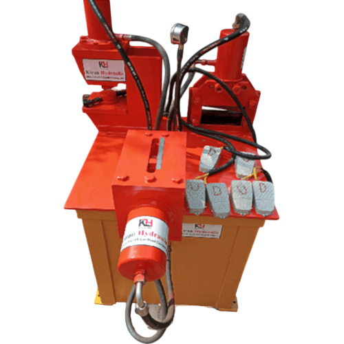 3 इन 1 हाइड्रोलिक बसबार बेंडिंग मशीन बॉडी मटेरियल: स्टील