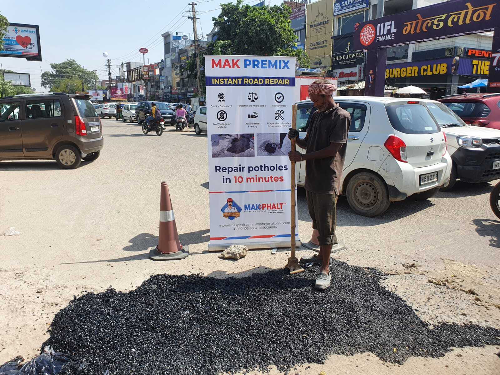 Mak Premix Road Patching Material