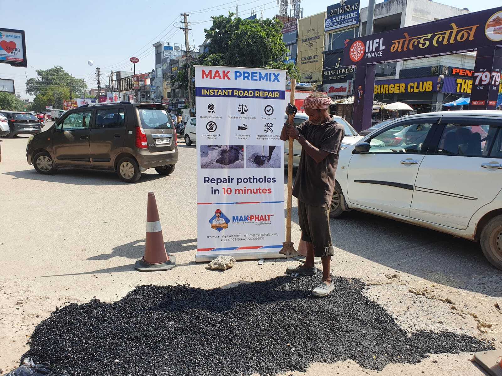 Mak Premix Road Patching Material