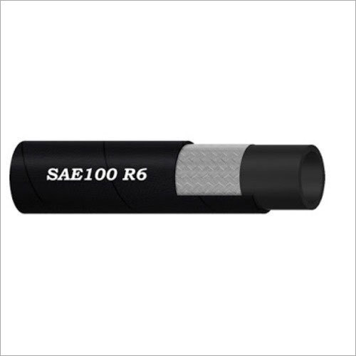 ब्लैक रबर होज़ पाइप R6