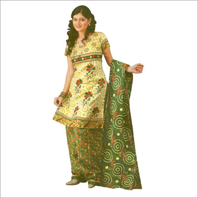 कॉटन महिला सल्वर सूट