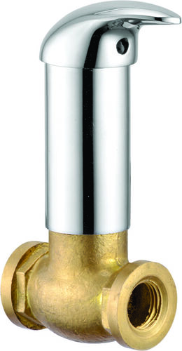 SAMRAT CONCEALED STOP COCK - Brass, 1/2 Inch, Chrome Finish | Concealed, Corrosion Resistant, Durable, Easy Install, Water Saving, 10 Bar