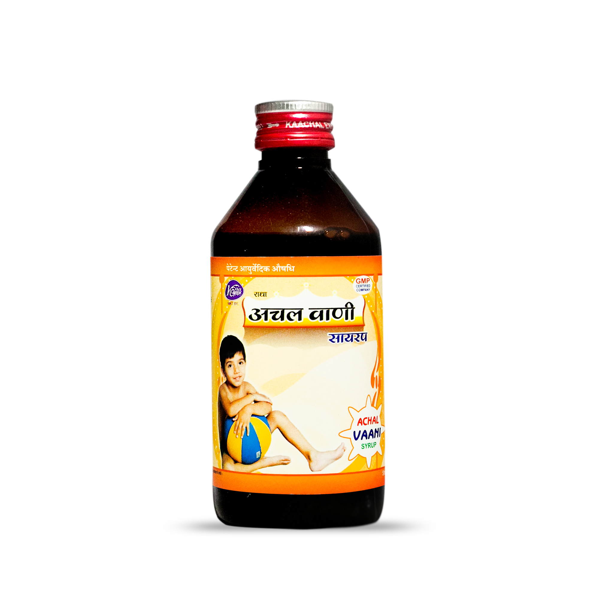 Achal Vaani Syrup - Herbal Elixir For Stammering Relief, 200ml & 400ml Options | Specially Formulated For Children Aged 2-18 Years