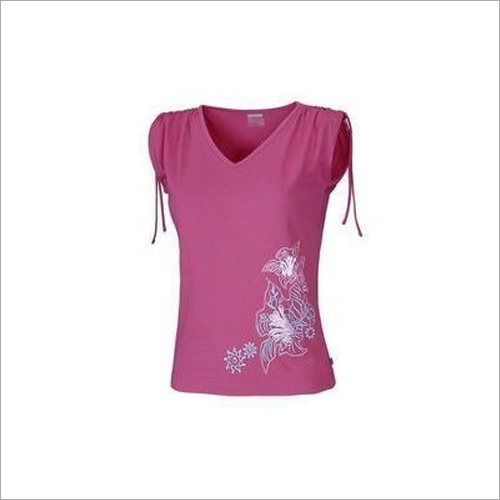 पिंक लेडीज़ कैज़ुअल वियर टॉप