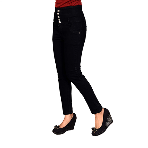 Dry Cleaning 5 Button Black Jeans
